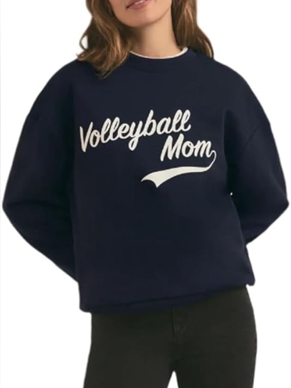 Favorite Daughter Women's Volleyball Mom Sweatshirt. Size S Women #568